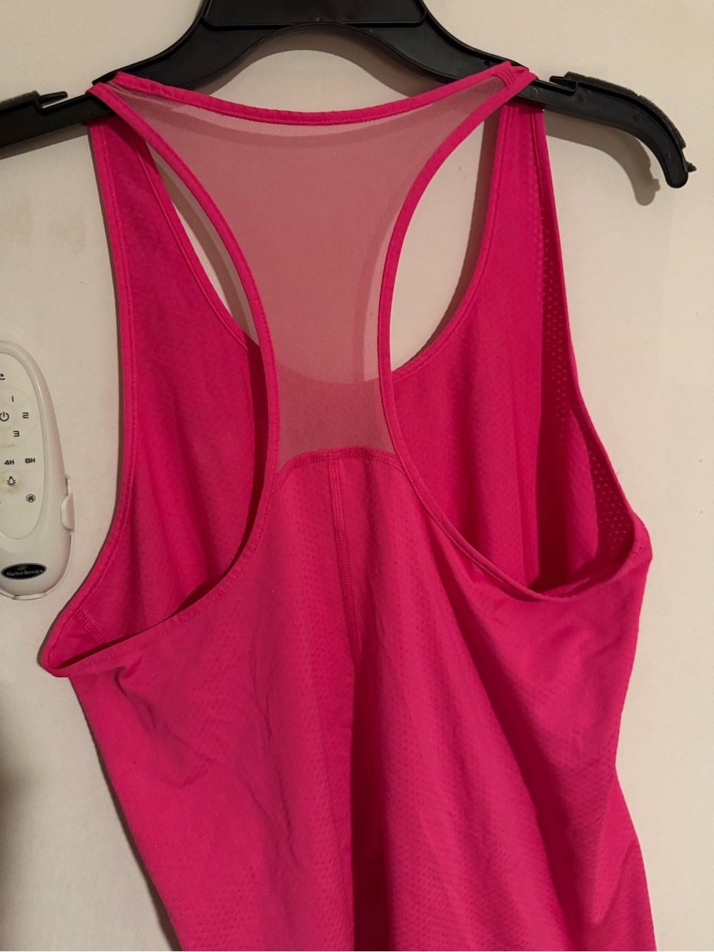 LG Hot Pink Racerback Performance Tank Top - Picture 6 of 7